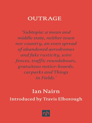 cover image of OUTRAGE